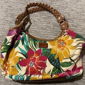 Relic Tropical Print Shoulder Bag